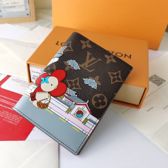 Statement Louis Vuitton Patchwork Card Case - Picture 1 of 7